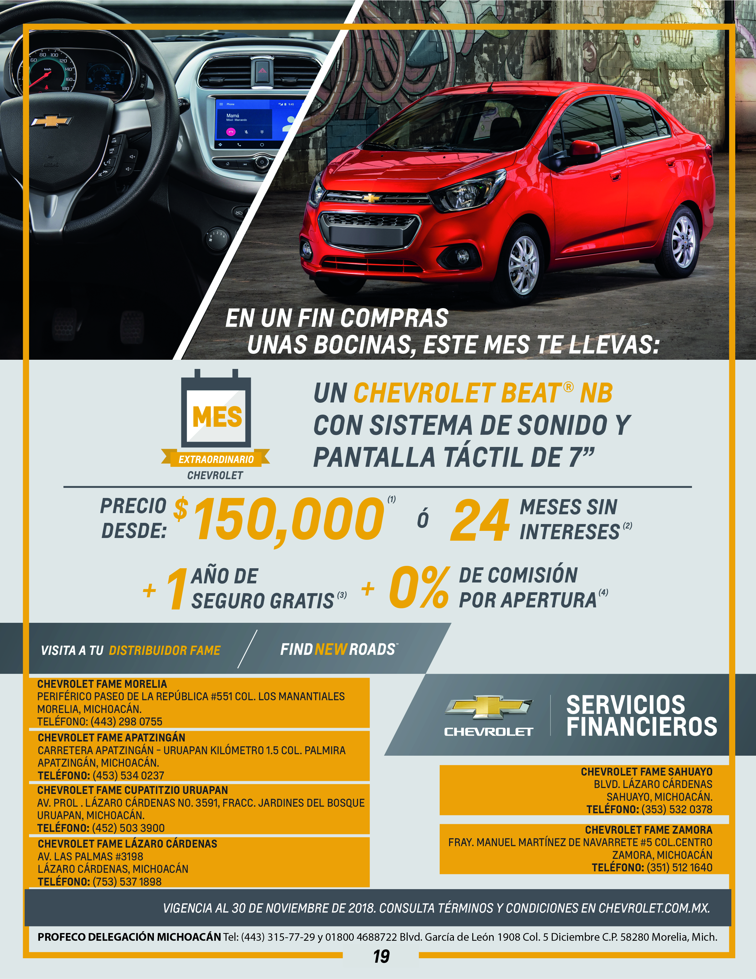 Promoción Chevrolet